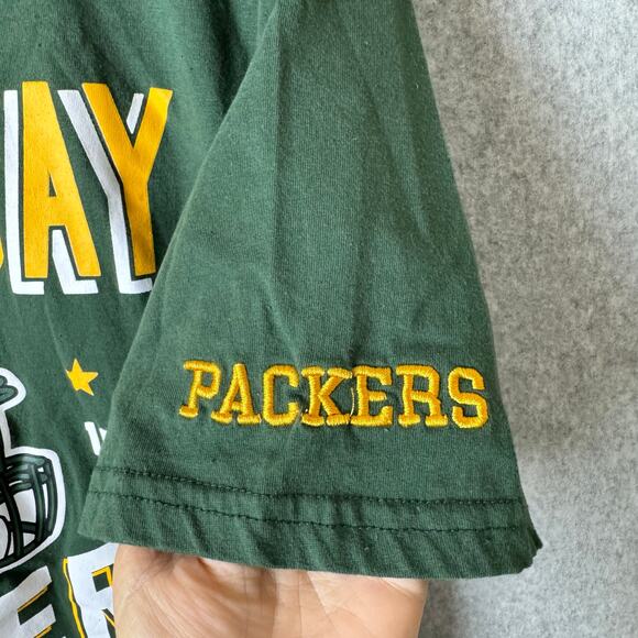 NFL Green Bay Packers T-Shirt Men’s XL Football Embroidered Athletic Graphic - Picture 2 of 10